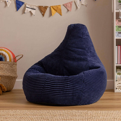 icon Kids Dalton Corduroy Navy Blue from B&Q
