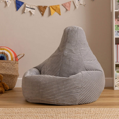 icon Kids Dalton Corduroy Light Grey from B&Q