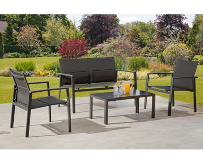 Garden Store Direct Sydney Aluminium 4 Piece Lounge Set from B&Q