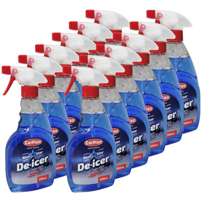 B&Q -  De-Icer Trigger Spray 500Ml BottlesCase Of 12 Blue Star De Icer