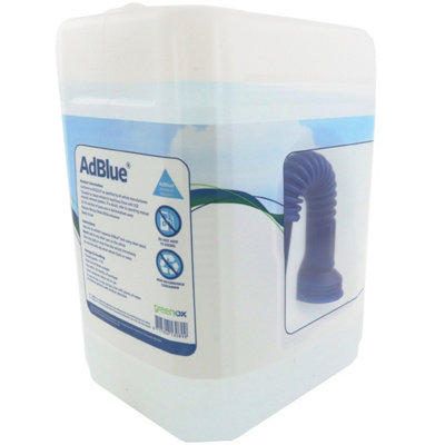 10L Greenox Adblue Diesel Exhaust Fluid10 Litre Exhaust Fluid With Spout from B&Q