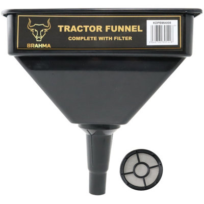Brahma Large Tractor Funnel & FilterFor OilDieselPetrolAnd Hydraulic Fluids from B&Q