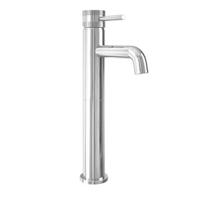Corso Bathrooms Apres Tall Mono Basin Mixer ChromeManufacturer Guarantee from B&Q