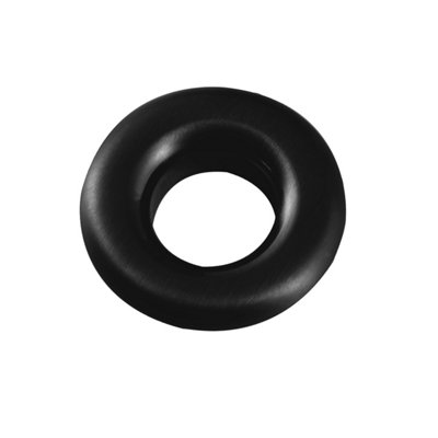 Scudo Black Round Overflow Insert/cover from B&Q