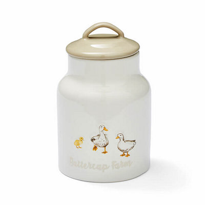 Cooksmart Buttercup Farm Ceramic Coffee Canister from B&Q