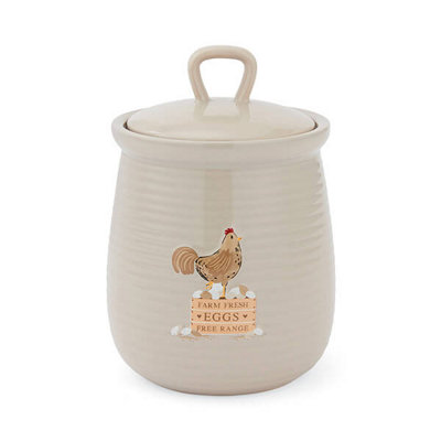 Cooksmart Hen House Lane Farm Fresh Eggs Canister from B&Q