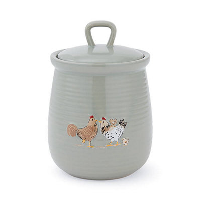 Cooksmart Hen House Lane Happy Family Canister from B&Q