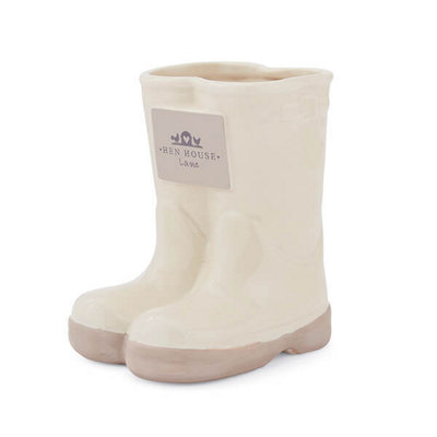 B&Q -  Hen House Lane Wellies Utensil Pot