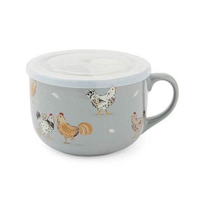 Cooksmart Hen House Lane Soup Mug from B&Q