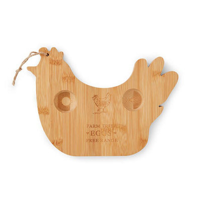 Cooksmart Hen House Lane Bamboo Breakfast Board from B&Q