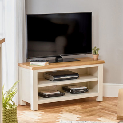 The Furniture Market Cotswold Cream Painted Small Tv Unit Up To 50 Tv Size from B&Q