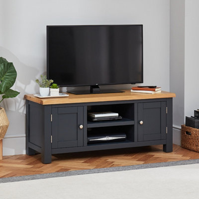 The Furniture Market Cotswold Charcoal Large Tv Unit from B&Q