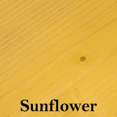 Village Ready To Use Wood Stain - Water Based, Eco Friendly, Premium Quality (Sunflower, 50Ml) Green