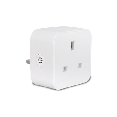 B&Q -  EnerJ 13A Wifi Smart Plug With Energy Monitor White 240V