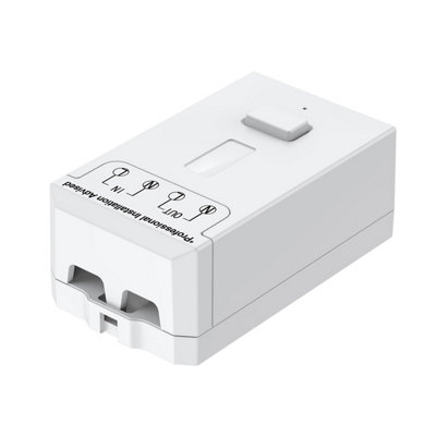 Ener-J Wireless Kinetic Switch Receiver Wireless Rf Control 500W Non Dimmable White 433Mhz Home Lighting