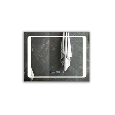 Ener-J Led Mirror With Bluetooth Speaker, Cct Changing & Touch Sensor Light