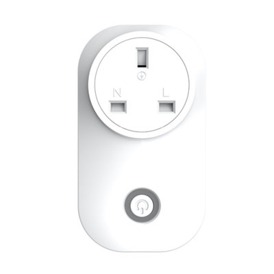 B&Q -  EnerJ 13A Wireless Socket Adaptor Rf Receiver White 240V