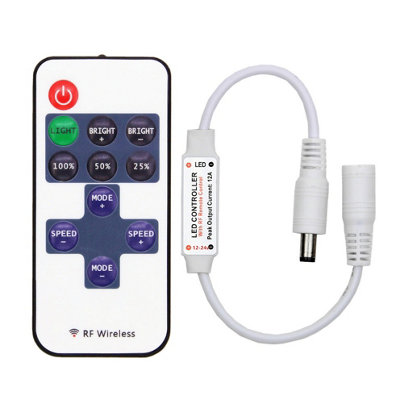 Ener-J Led Strip Light Rf Mini Dimming Controller With 11 Key Remote - Image 4
