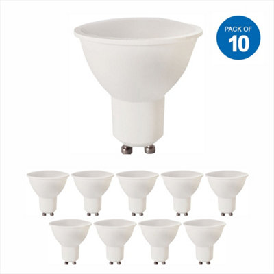Ener-J 10Pcs Pack7W Led Dimmable Bulb 500Lm 6000KEquivalent To 50W/60W Halogen from B&Q