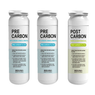 Hommix 1 Year Replacement Filter Set For The Hommix PuroNero & Sanitro Countertop Ro Systems from B&Q