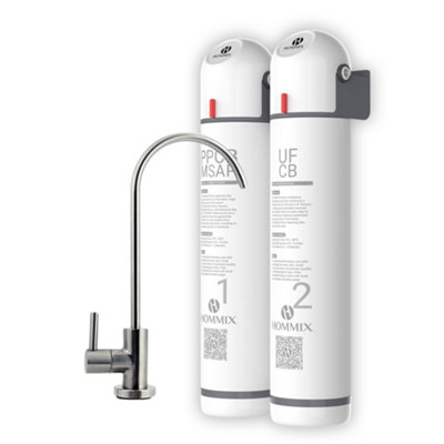 B&Q -  Ultra Uf 5 Stage Drinking Water Filter With Ultrafiltration & Softening With Tap Or Inline