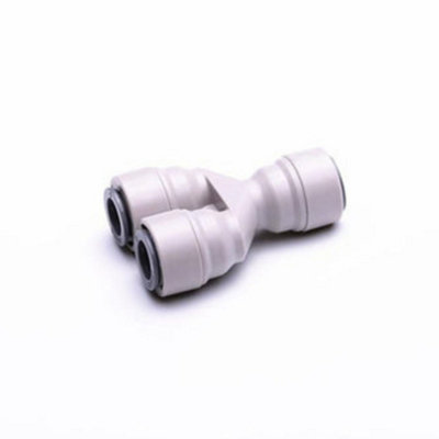 Hommix Double O Ring 3/8" 3 Way Push Fit Diverter from B&Q