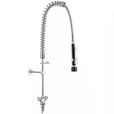 B&Q -  Turin 304 Stainless Steel Commercial Restaurant Kitchen Pre-Rinse Spray Tap