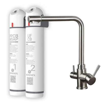 B&Q -  Ultra Uf & Softening Drinking Water Filter With Sasani 304 Stainless Steel