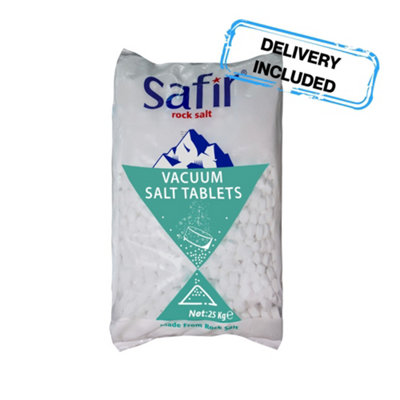 Hommix Water Softener Salt High Purity Tablets & Block Salt 25Kg from B&Q