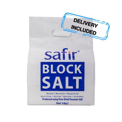 Hommix Water Softener Salt High Purity Tablets & Block Salt 8Kg from B&Q