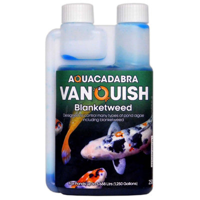 Vanquish Pond Algae Treatment Blanketweed Remover Fish Koi Clear Water 250Ml from B&Q