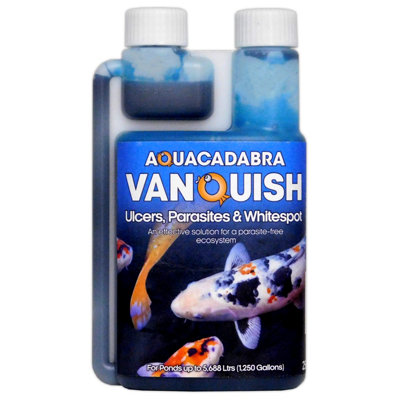 Aquacadabra Vanquish Ulcer Parasite And Whitsepot 250Ml from B&Q