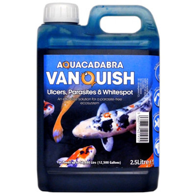 Aquacadabra Vanquish Ulcer Parasite And Whitsepot 2.5L from B&Q