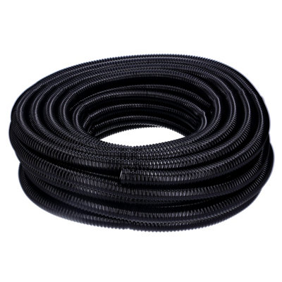 Aquacadabra Black Pond Corrugated Flexible Hose Flexi Pipe Hosing 40mm 1.5 3M from B&Q