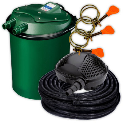 Fish Mate PUV 5000 Pond Filter Kit Bundle UVC, Pump, Hose, Clips Fish Koi Garden - Image 4