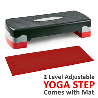 Aerobic Steppers Compact Stepper For Indoor Exercise Workout from B&Q