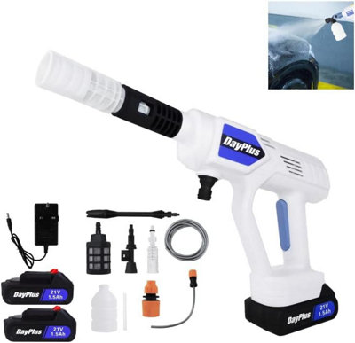Cordless Pressure Washer,21V 174 Psi Portable Pressure Washer With 2.0Ah BatteryAdjustable Nozzle,16.4Ft Hose Press from B&Q