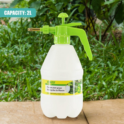 2L Garden Pressure Spray Bottle Hand Pump Plant Water Sprayer from B&Q