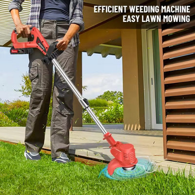 21V Cordless Weed Wacker 3-In-1 Rechargeable Electric Trimmer: from B&Q