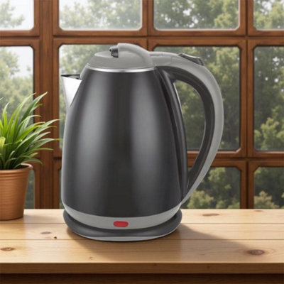 B&Q 1.8 L Electric Kettle Black And Grey