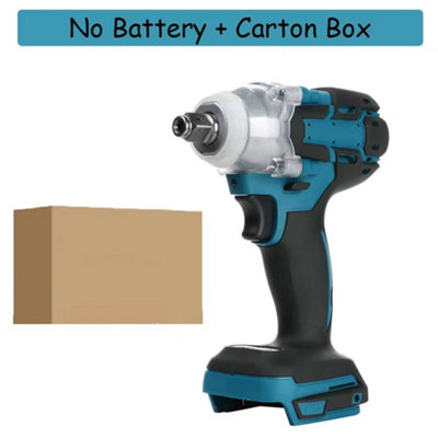 520Nm Brushless Cordless Impact Wrench  Compatible With Makita 18V Battery(No Battery No Plug) from B&Q