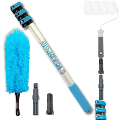 Igadpole 0.9M (3Ft) Telescopic Extension Pole With Acme Connector And Paint Roller Adapter from B&Q