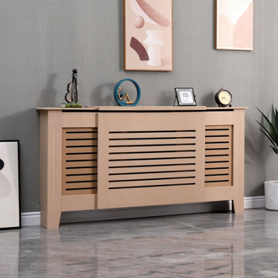 Avc Designs Kensington Radiator Cover Horizontal Cabinet Unfinished (Adjustable) from B&Q
