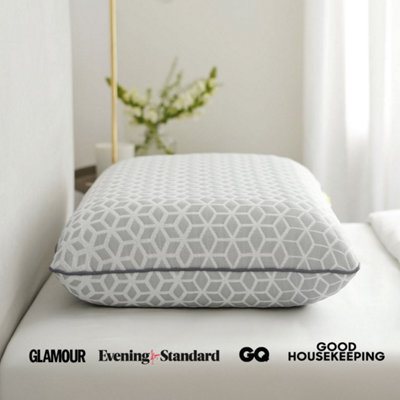 Brightr Sleep Brightr Eclipse Best Firm Pillow For Back & Neck Pain ReliefAdjustable Orthopedic Memory Foam Pillow For Side & Back Sleepers from B&Q