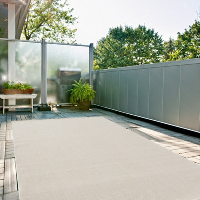 The Rugs Ecology Collection Outdoor Rugs In Cream 500C from B&Q