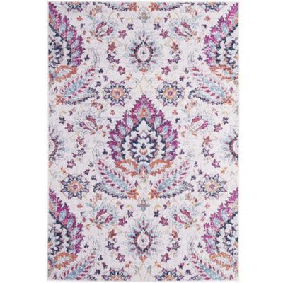 The Rugs Marrakech Collection Vintage Rugs In Multicolour  460 from B&Q