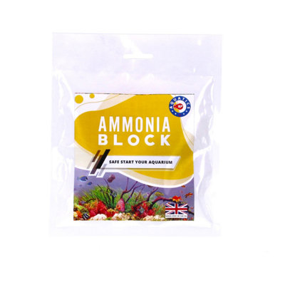 Ammonia Block Aquarium Water Treatment 100G from B&Q