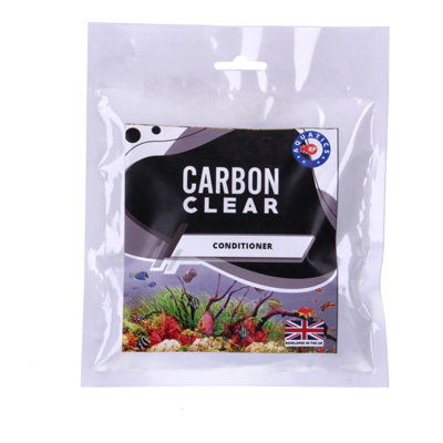 Carbon Clear Aquarium Water Treatment 100G Conditioner from B&Q