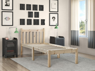 Strictly Beds And Bunks Amelia 3Ft Single Solid Pine Bed FrameHeavy Duty from B&Q