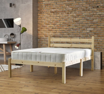 Strictly Beds And Bunks Somerset 3Ft Single Solid Pine Bed FrameHeavy Duty from B&Q